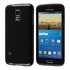 Samsung Galaxy S5 Mini Hülle - Silikon Case - Schwarz