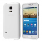 Samsung Galaxy S5 Mini Hülle - Silikon Case - Weiß