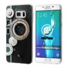 Samsung Galaxy S6 Edge+ Hülle - Silikon Case - Retro Kamera