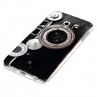 Samsung Galaxy S6 Edge Hülle - Silikon Case - Retro Kamera