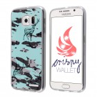 Samsung Galaxy S6 Hülle - Silikon Case - CrispyWallet - Camoudeer