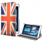 Samsung Galaxy Tab S 8.4 Hülle - Kunstleder - Flipcase - 360 - Retro Flagge GB