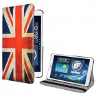 Samsung Galaxy TabPRO 8.4 Hülle - Kunstleder - Flipcase - 360 - Retro Flagge GB