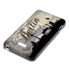 Sony Xperia E1 Hülle - Silikon Case - Berlin Skyline