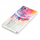 Sony Xperia Z1 Compact Hülle - Silikon Case - Buntes Mandala Aquarell