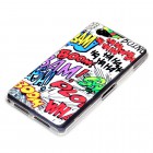 Sony Xperia Z1 Compact Hülle - Silikon Case - Comic Boom