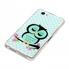 Sony Xperia Z1 Compact Hülle - Silikon Case - deinPhone Eule