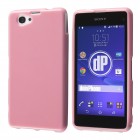 Sony Xperia Z1 Compact Hülle - Silikon Case - Rosa