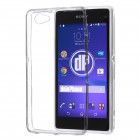 Sony Xperia Z1 Compact Hülle - Silikon Case - Ultra Slim - Clear