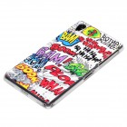 Sony Xperia Z2 Hülle - Silikon Case - Comic Boom