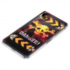 Sony Xperia Z2 Hülle - Silikon Case - Danger