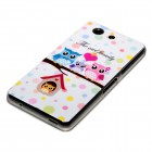 Sony Xperia Z3 Compact Hülle - Silikon Case - Eulen Happy Family