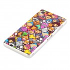 Sony Xperia Z3 Hülle - Silikon Case - Comic Style