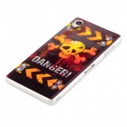 Sony Xperia Z3 Hülle - Silikon Case - Danger
