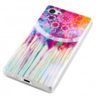 Sony Xperia Z5 Compact Hülle - Silikon Case - Buntes Mandala Aquarell
