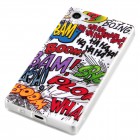 Sony Xperia Z5 Compact Hülle - Silikon Case - Comic Boom