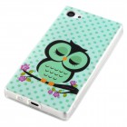 Sony Xperia Z5 Compact Hülle - Silikon Case - deinPhone Eule