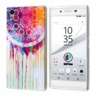 Sony Xperia Z5 Hülle - Silikon Case - Buntes Mandala Aquarell