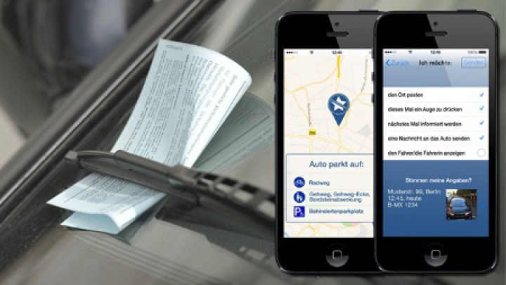 Die neue App: Passanten werden zu Straßensheriffs