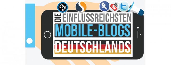 Die einflussreichsten Mobile-Blogs Deutschlands [Infografik]