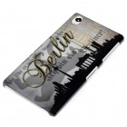 Sony Xperia Z1 Hülle - Hardcase - Berlin Skyline